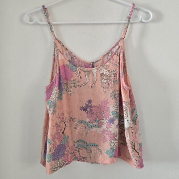 RARE! Spell & the Gypsy Wild Horses Blush Shorts and Cami Set Size Small b188E - Picture 8 of 13